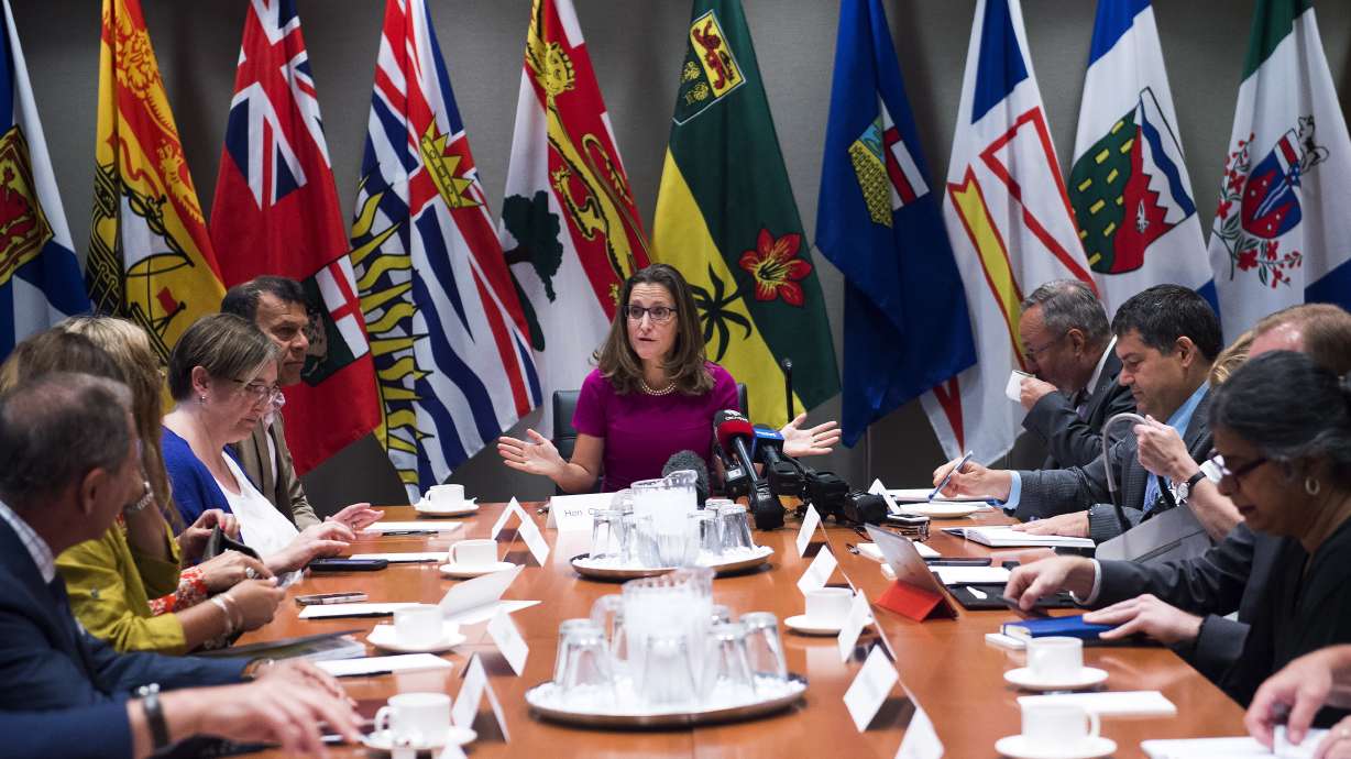 Rhetoric over: 3-nation efforts to revise NAFTA begin