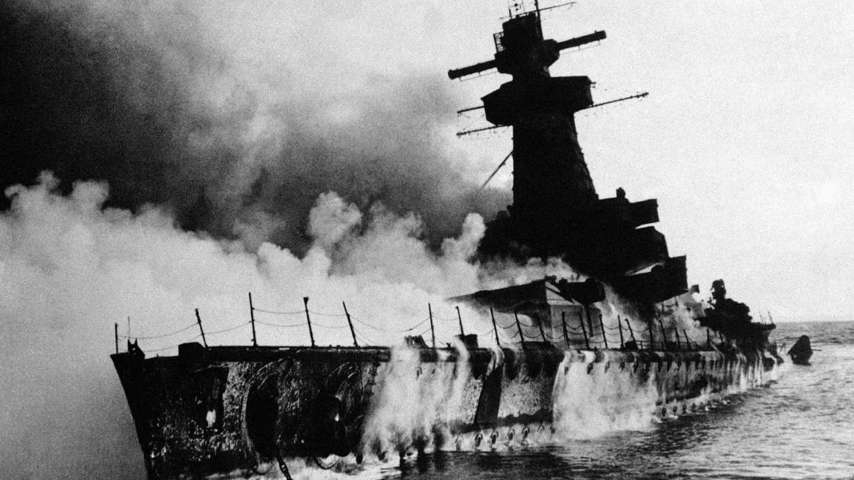 Uruguay weighs what to do with Nazi eagle from battleship