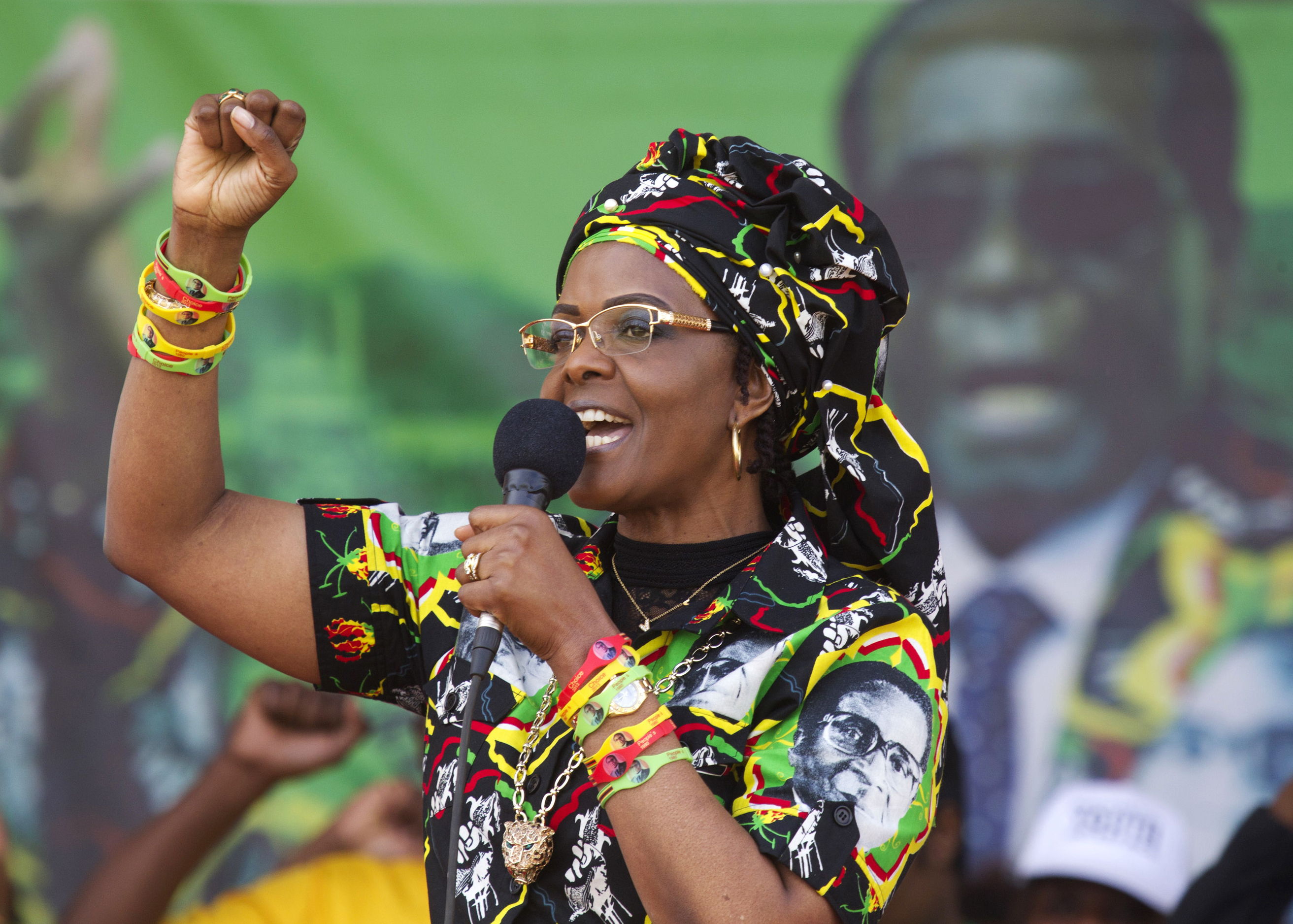 A look at Zimbabwe's first lady, who is accused of assault