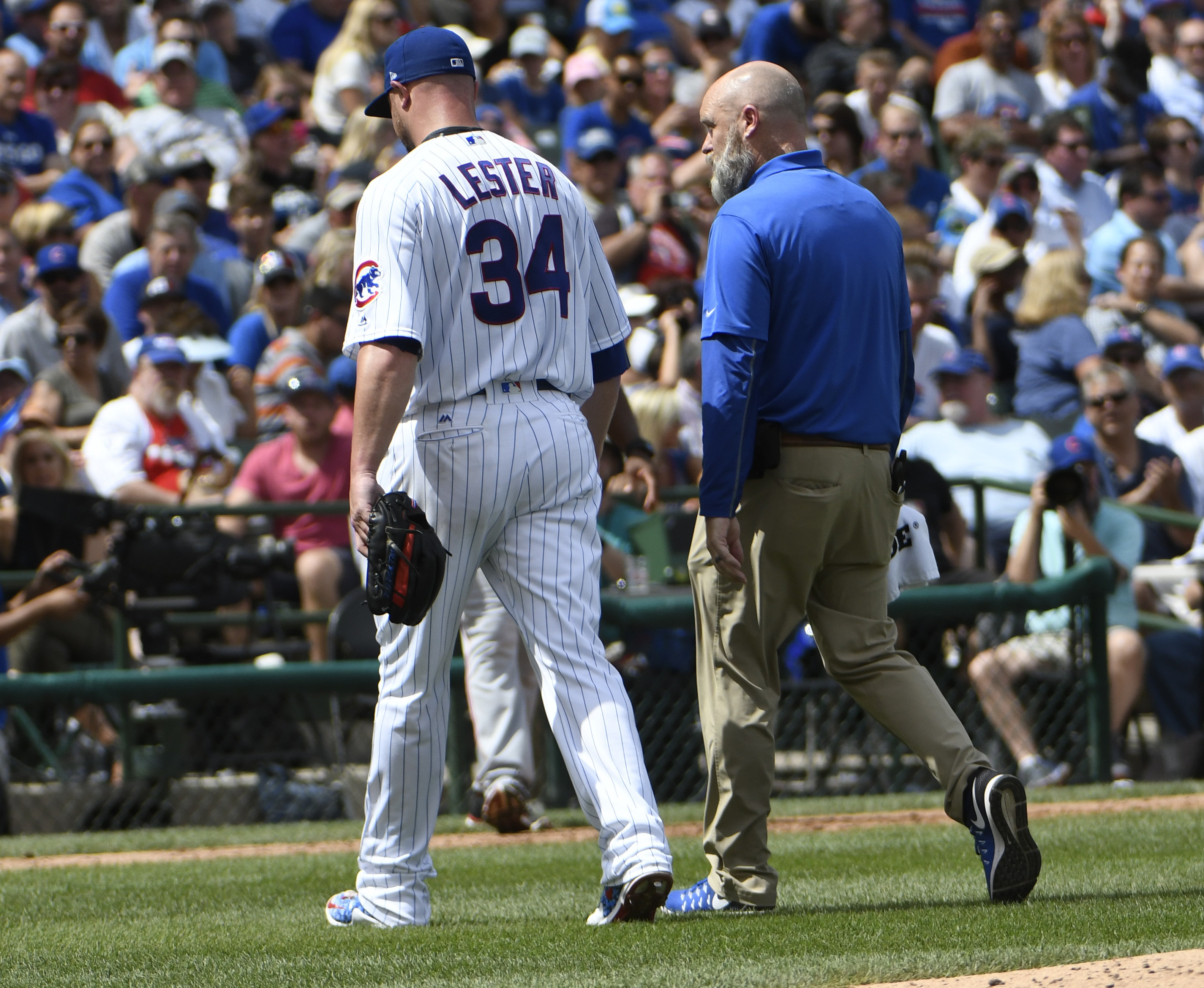 Cubs place LHP Jon Lester on 10-day disabled list