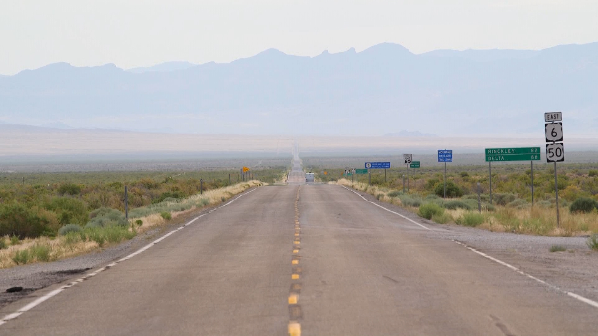 The Border Inn sits directly on the boundary of Utah and Nevada. The establishment is on U.S. 50, often called and marketed as "the loneliest road in America." (KSL TV)