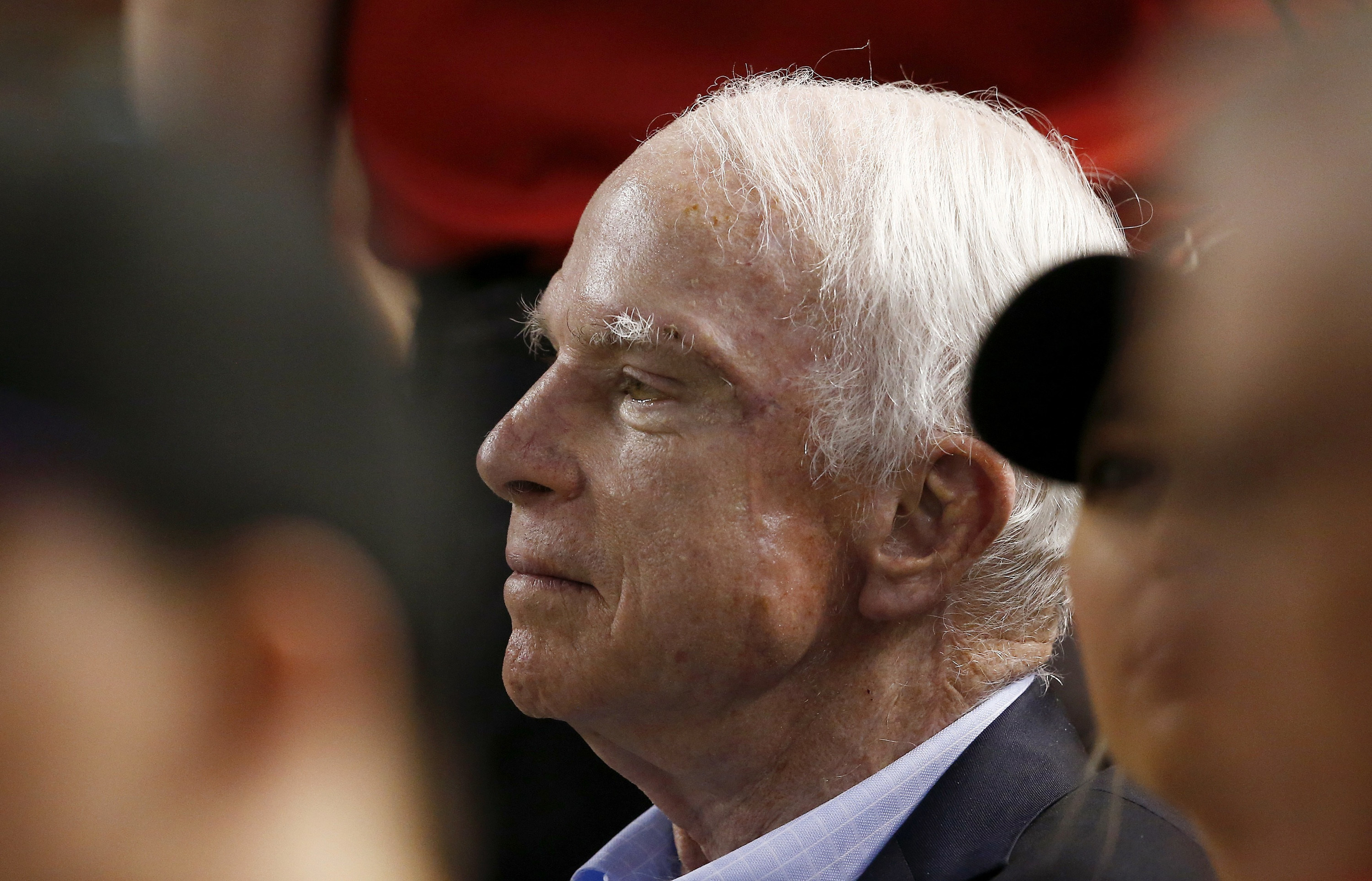 Between cancer treatments, McCain maintains rigorous agenda