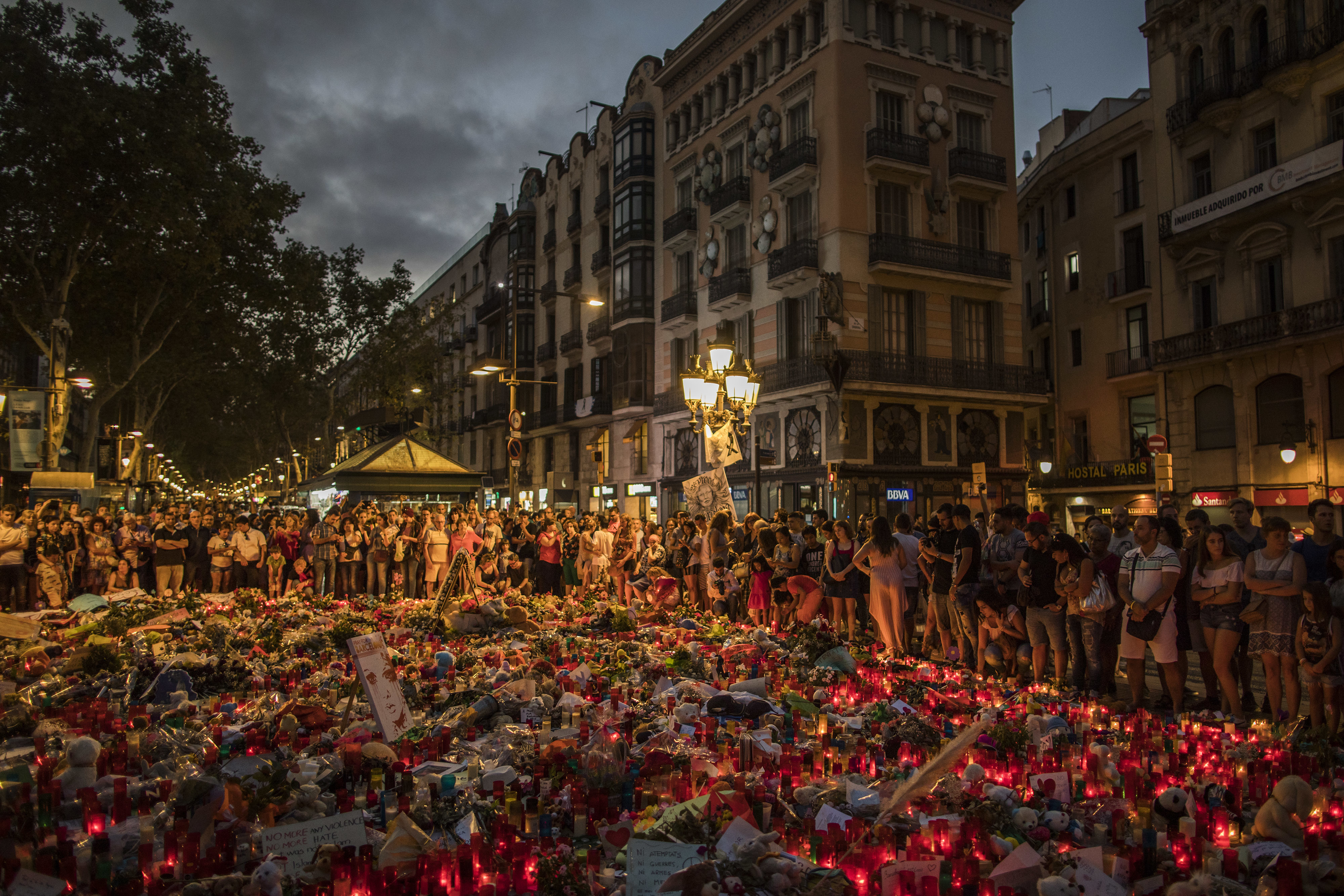 US wife of Barcelona victim seeks last person who saw him