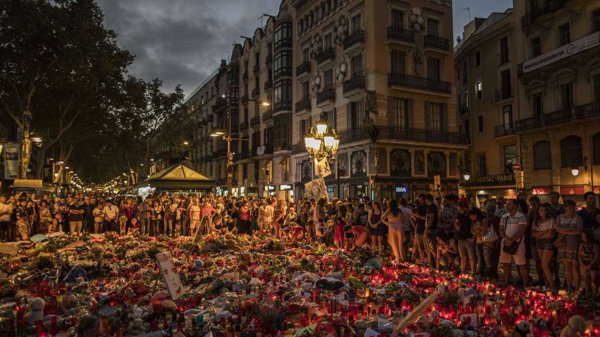 US wife of Barcelona victim seeks last person who saw him