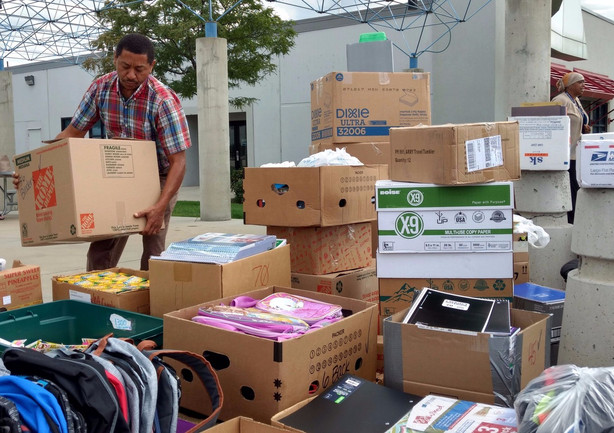 Rep Chris Donates School Supplies To Utah Refugee Image0 Image1 Image2