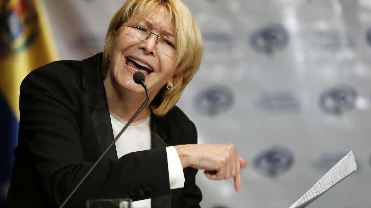 Venezuela's ousted prosecutor accuses Maduro of corruption