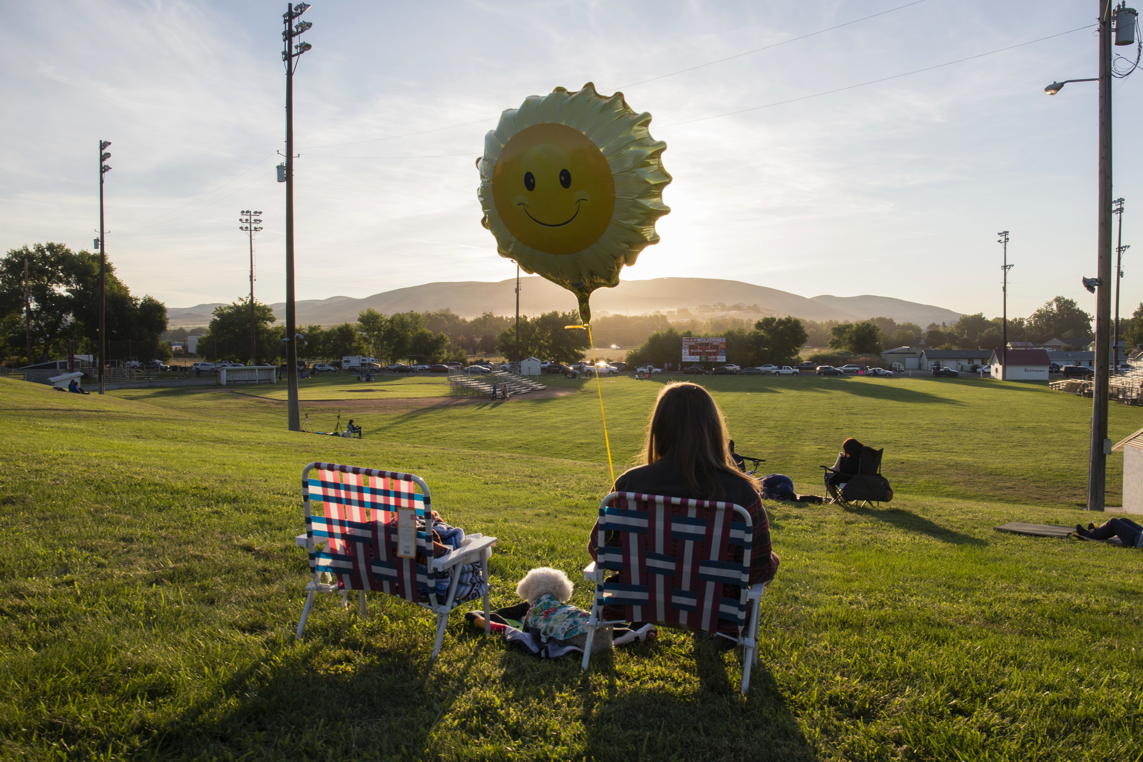 Idaho man throws epic eclipse festival, but few show up