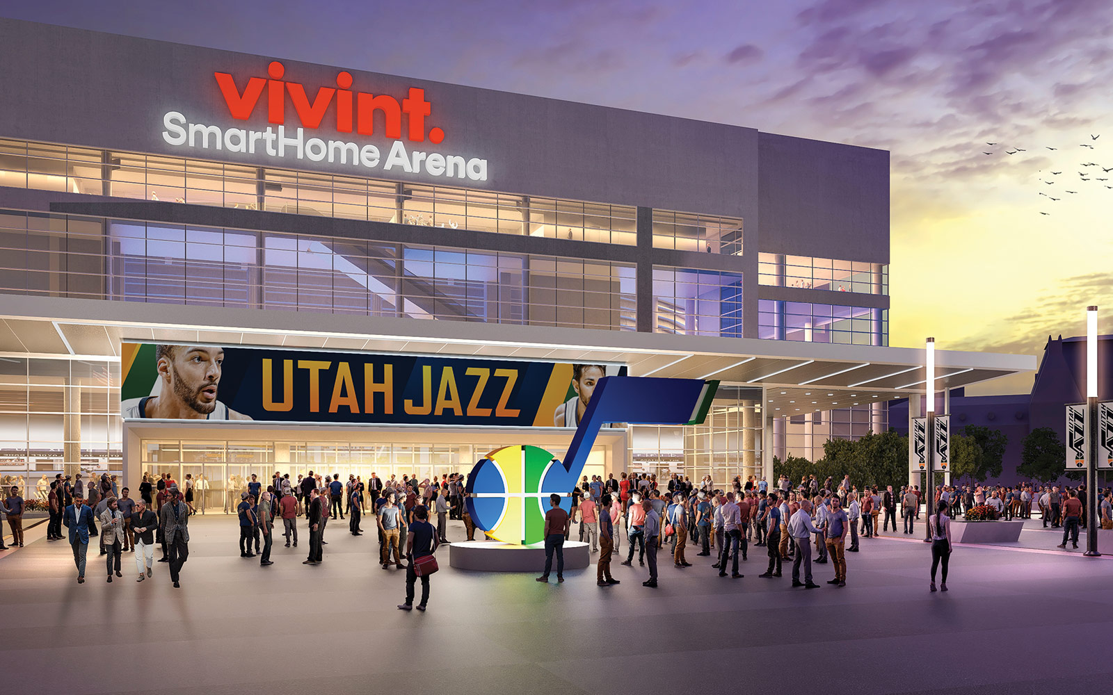 Photos: Vivint Arena renovation clock is ticking, but new features coming