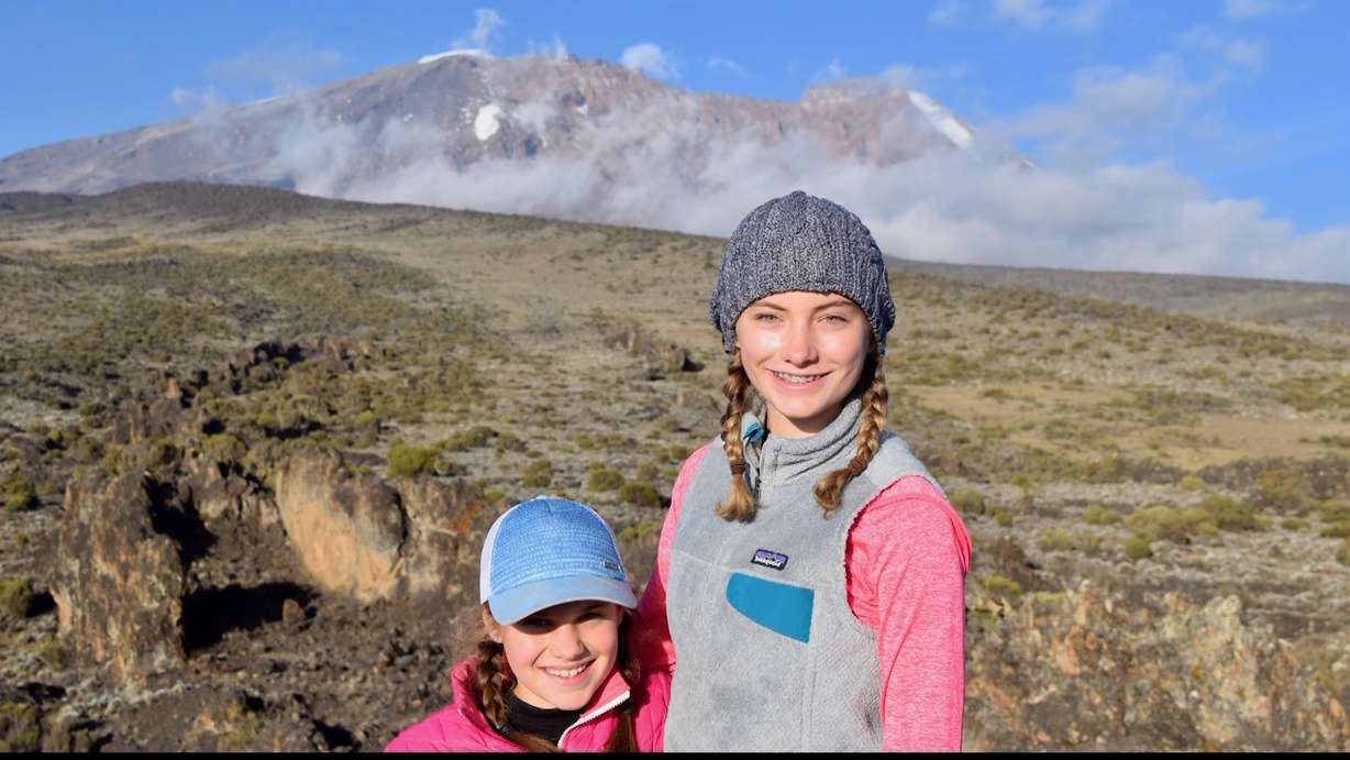 Eliana Grove, 13, and Analina Grove, 10. (Family photo)