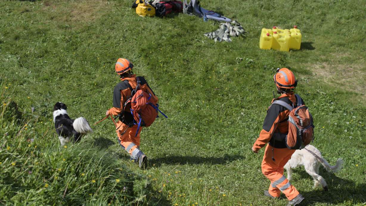 New mudslide hits Swiss Alpine village; 8 remain missing