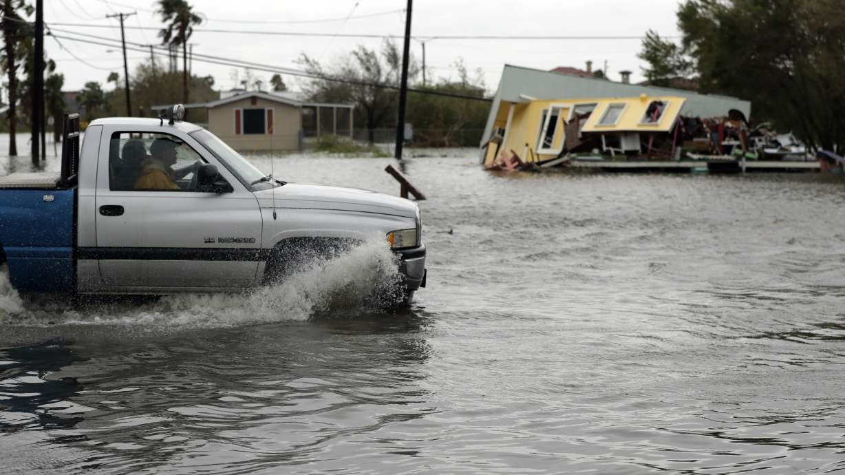 A timeline of Tropical Storm Harvey's development