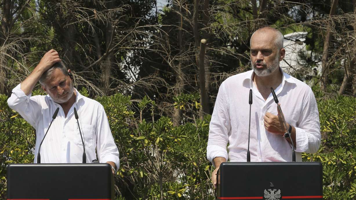 Albania's prime minister names smaller, restructured Cabinet