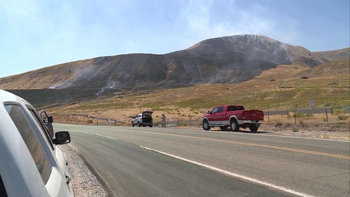 Series of fires set along Redwood Road in Saratoga Springs believed to be intentional