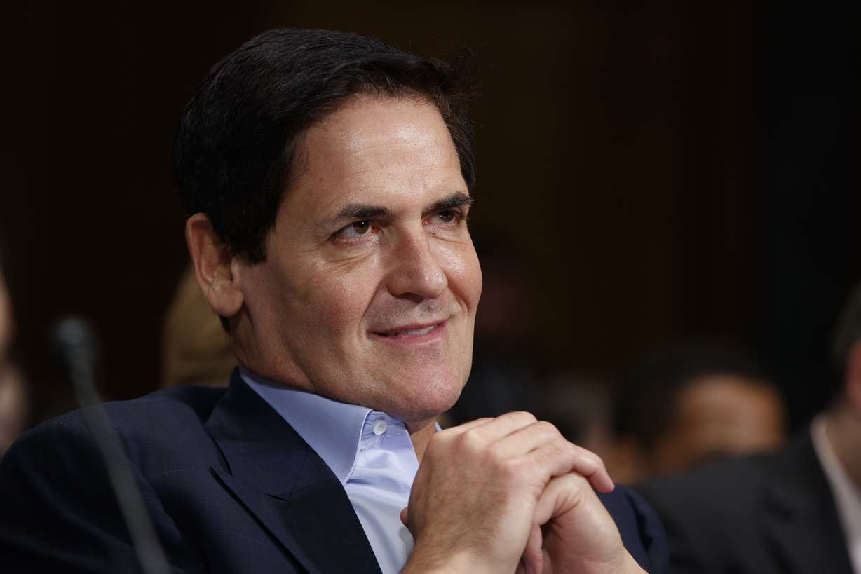 FILE - In this Dec. 7, 2016 file photo, AXS TV Chairman and Dallas Mavericks owner Mark Cuban listens on Capitol Hill in Washington. Photo: AP Photo