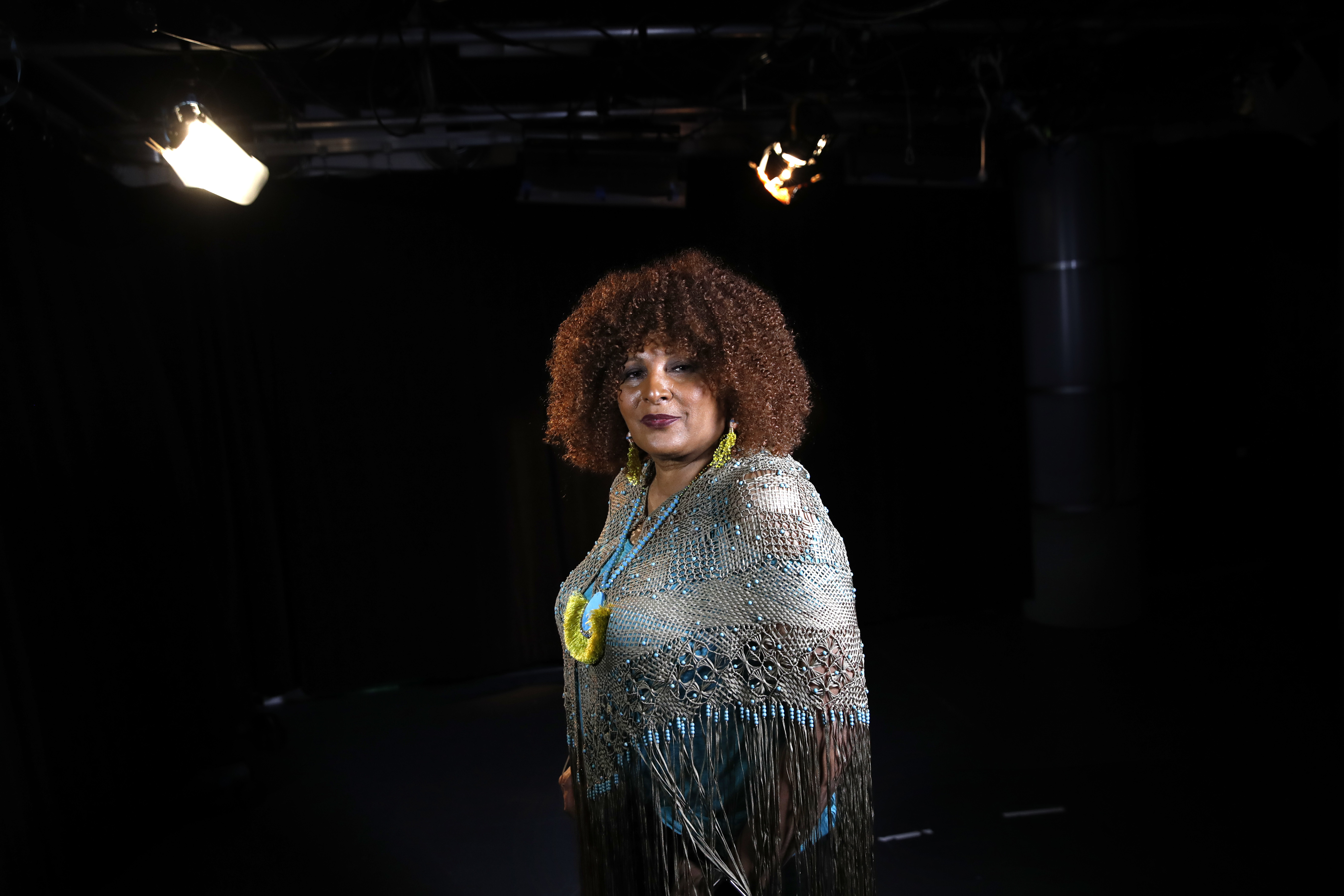 Pam Grier dishes dirt on being a female action star, Trump