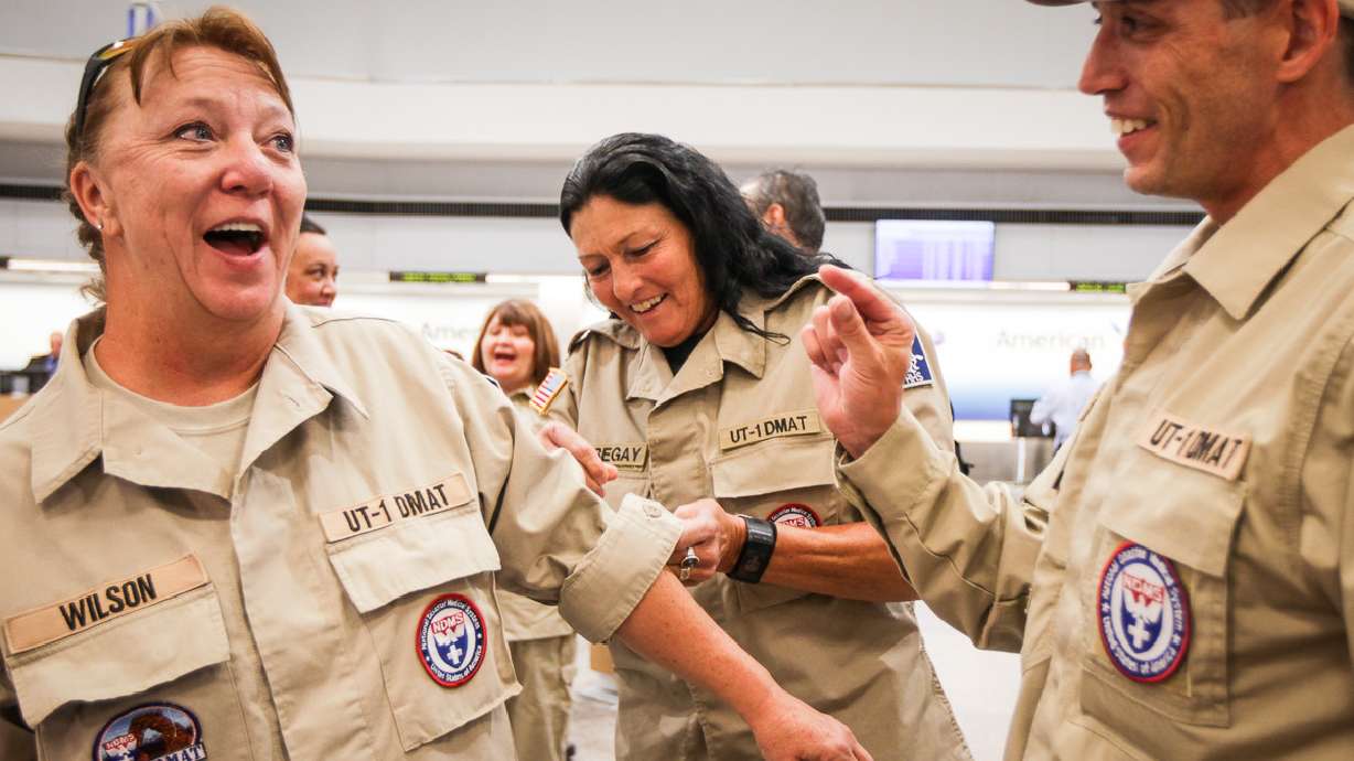 'Great amount of responsibility': Utah medical disaster response team mobilizes to Texas