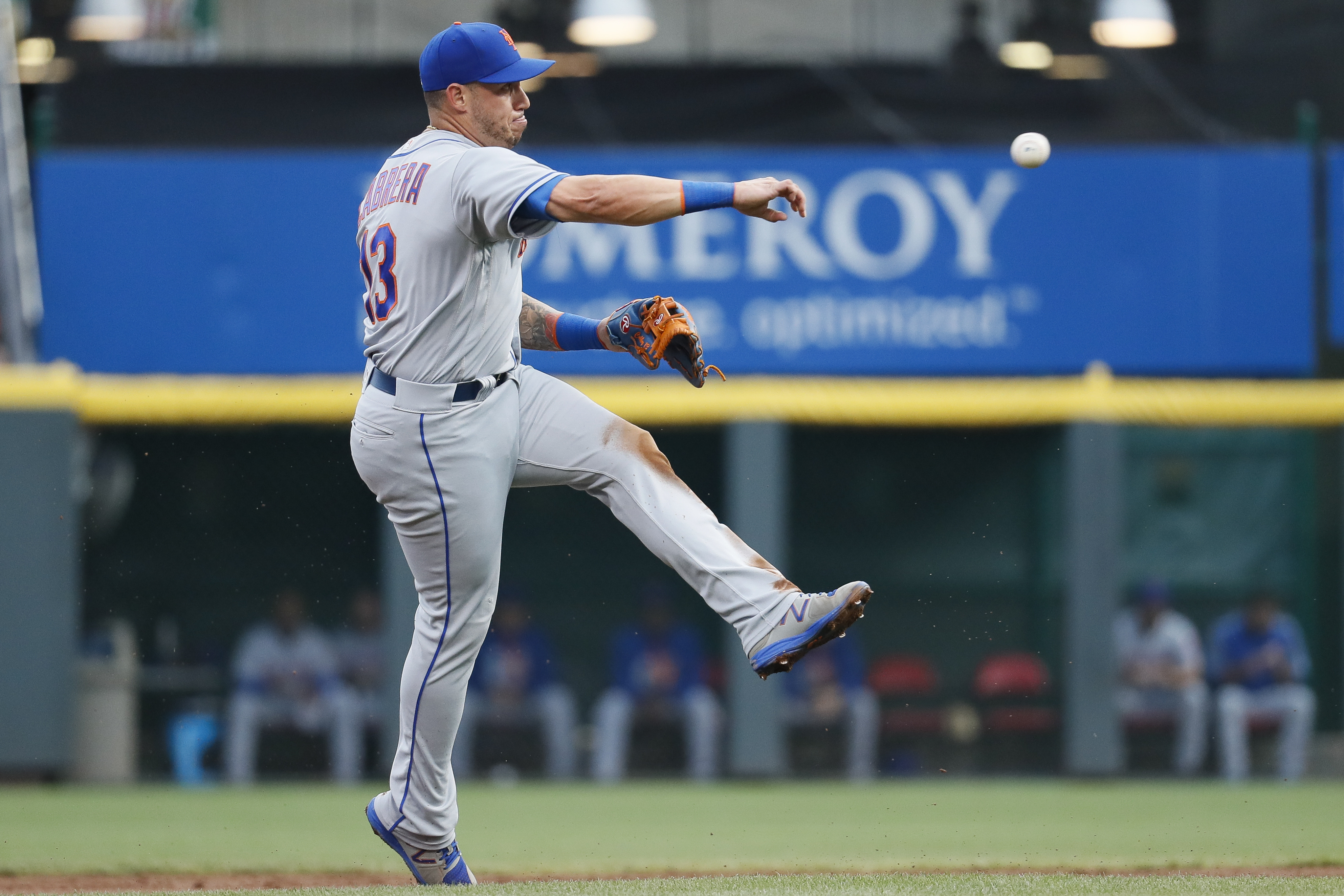 Schebler leads Reds to 14-4 win, ending 14-game skid vs Mets