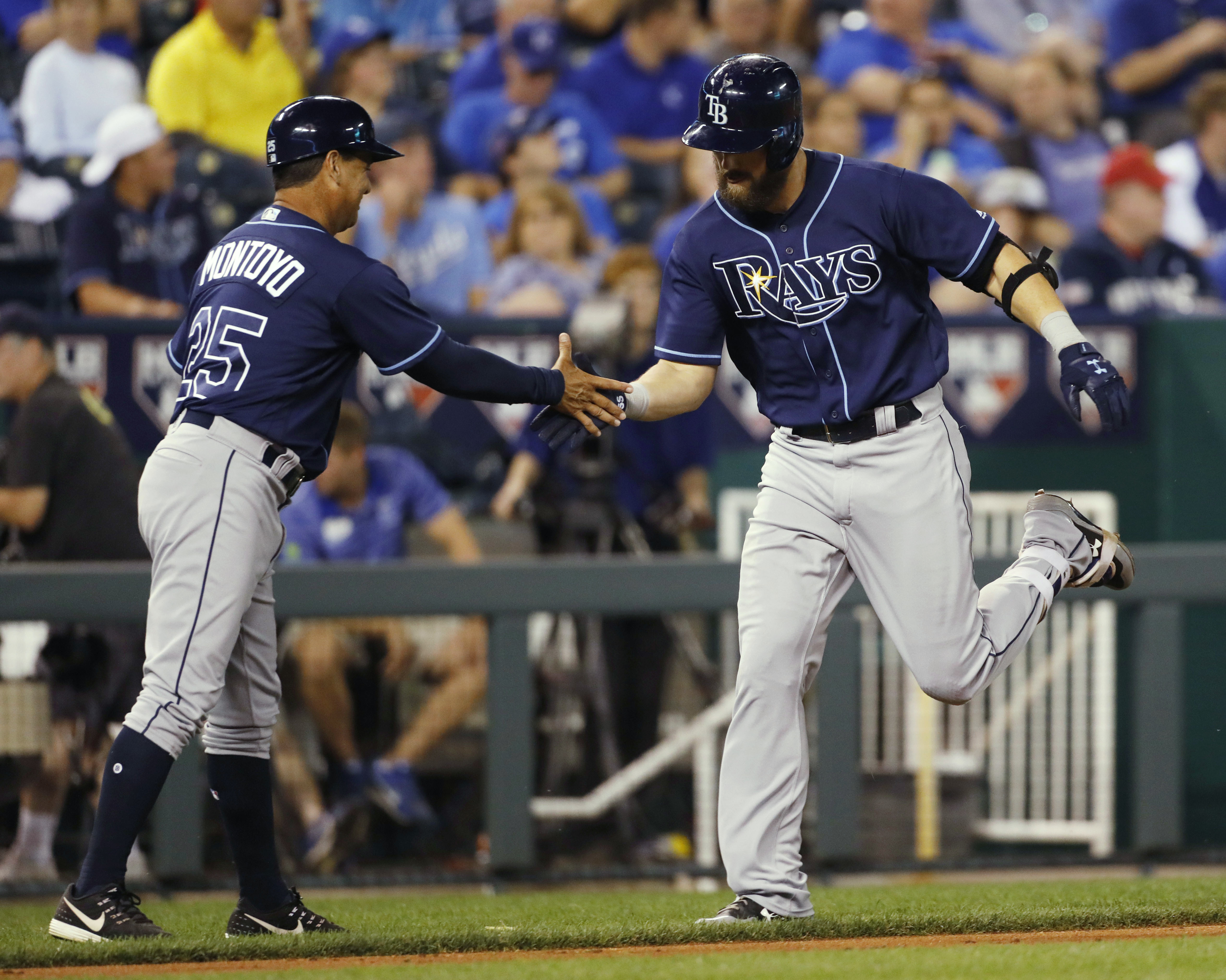 Morrison homers again as Rays defeat Royals 5-3