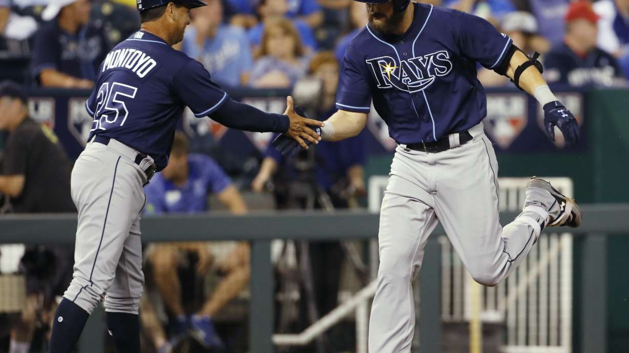 Morrison homers again as Rays defeat Royals 5-3