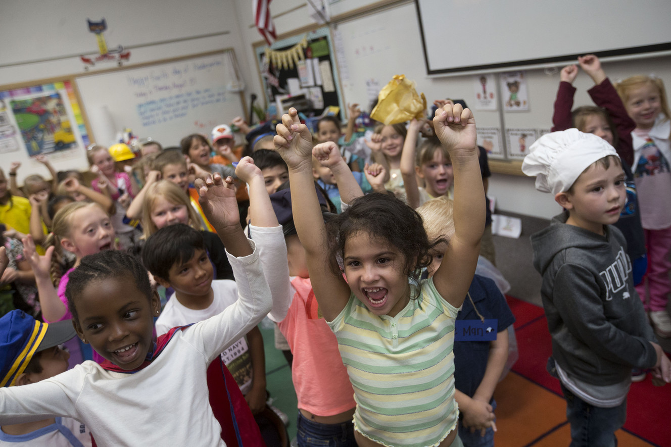 Midvalley Elementary kindergartners embark on journey to 'college ready'