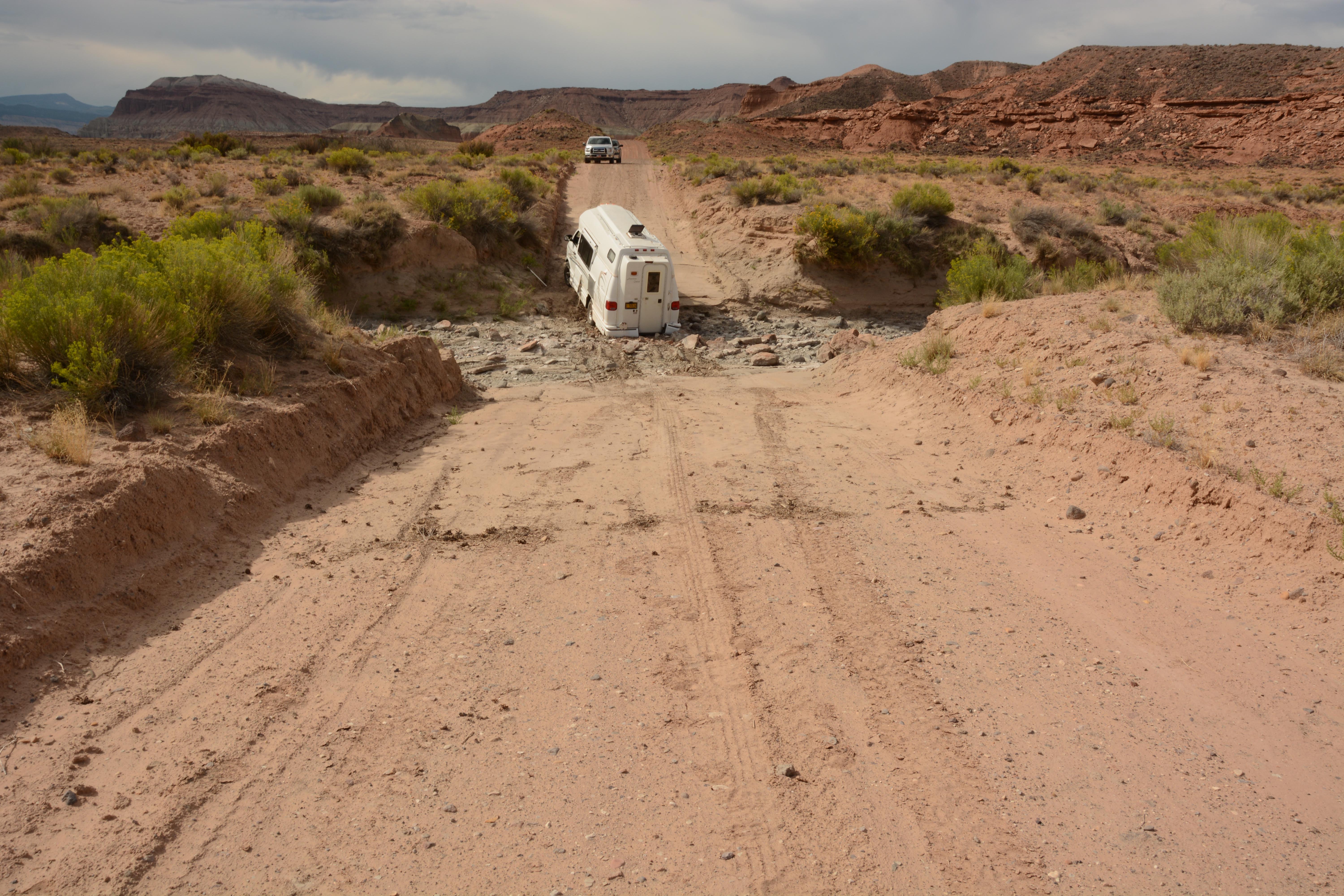 Woman's body found on remote road in San Rafael Desert