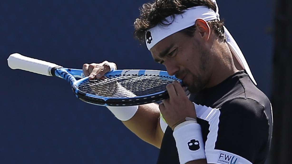 Fognini fined $24,000 for actions during US Open loss
