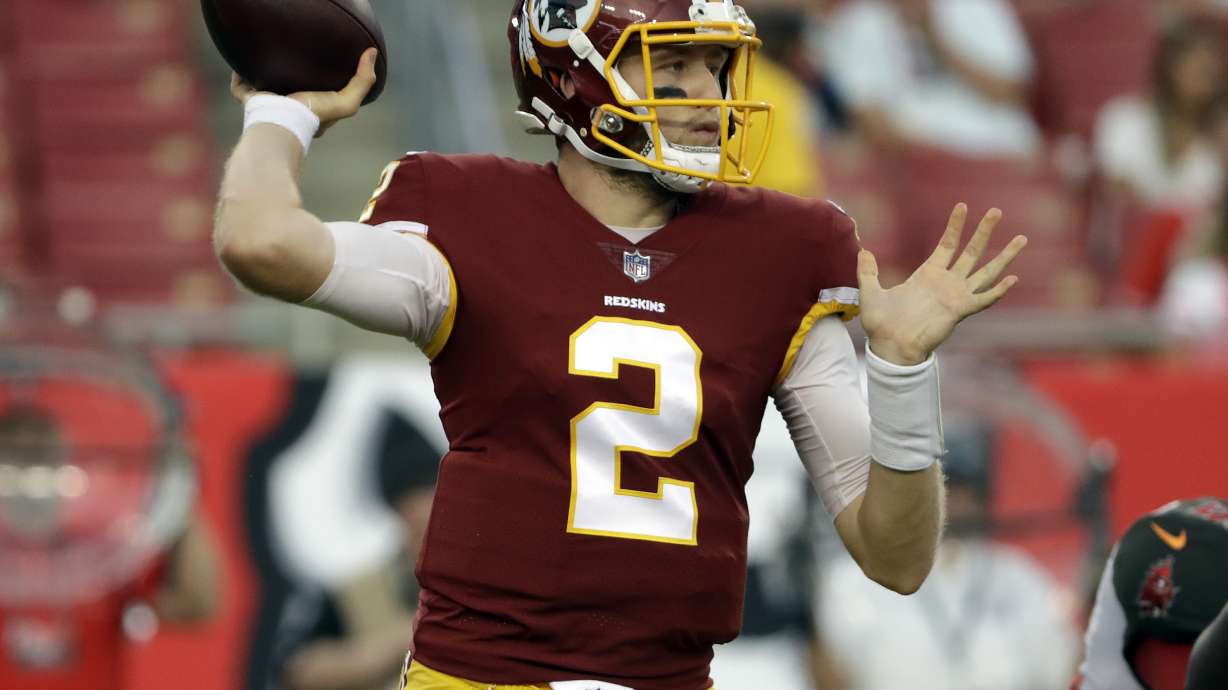 Redskins cut Nate Sudfeld, go with 2 quarterbacks