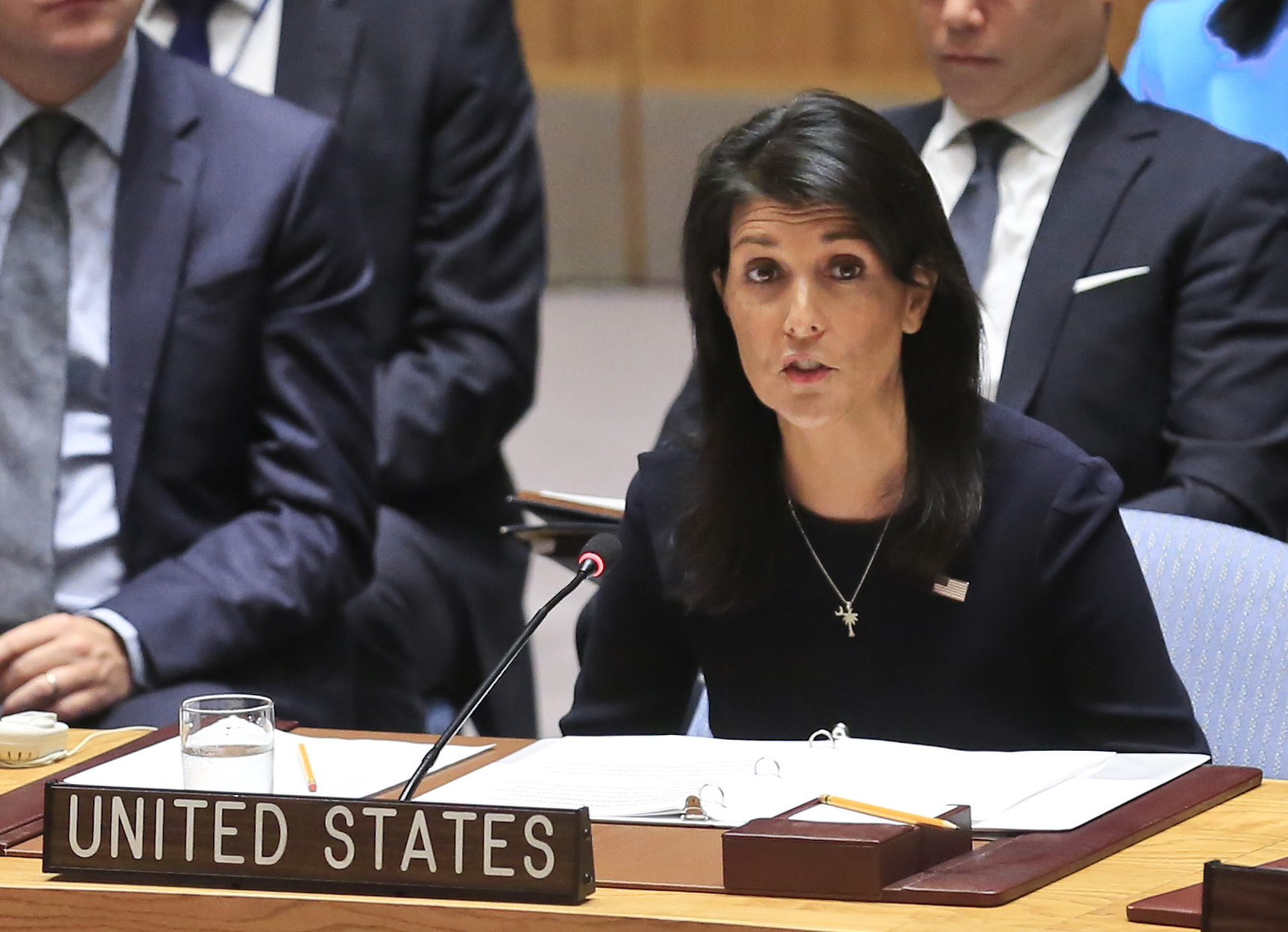 Haley lays out argument to say Iran not abiding nuclear deal