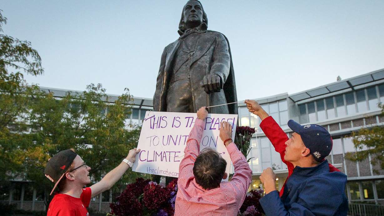 BYU, University of Utah students unite on climate change