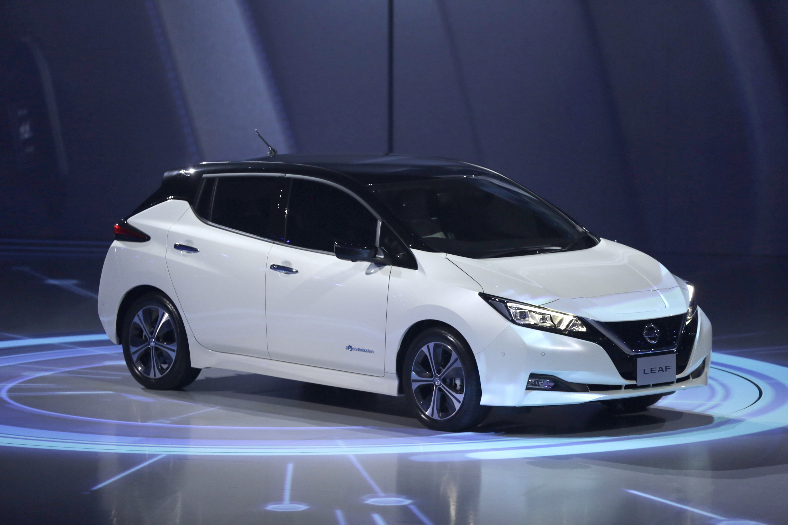 Nissan shows Leaf electric car revamped with more range