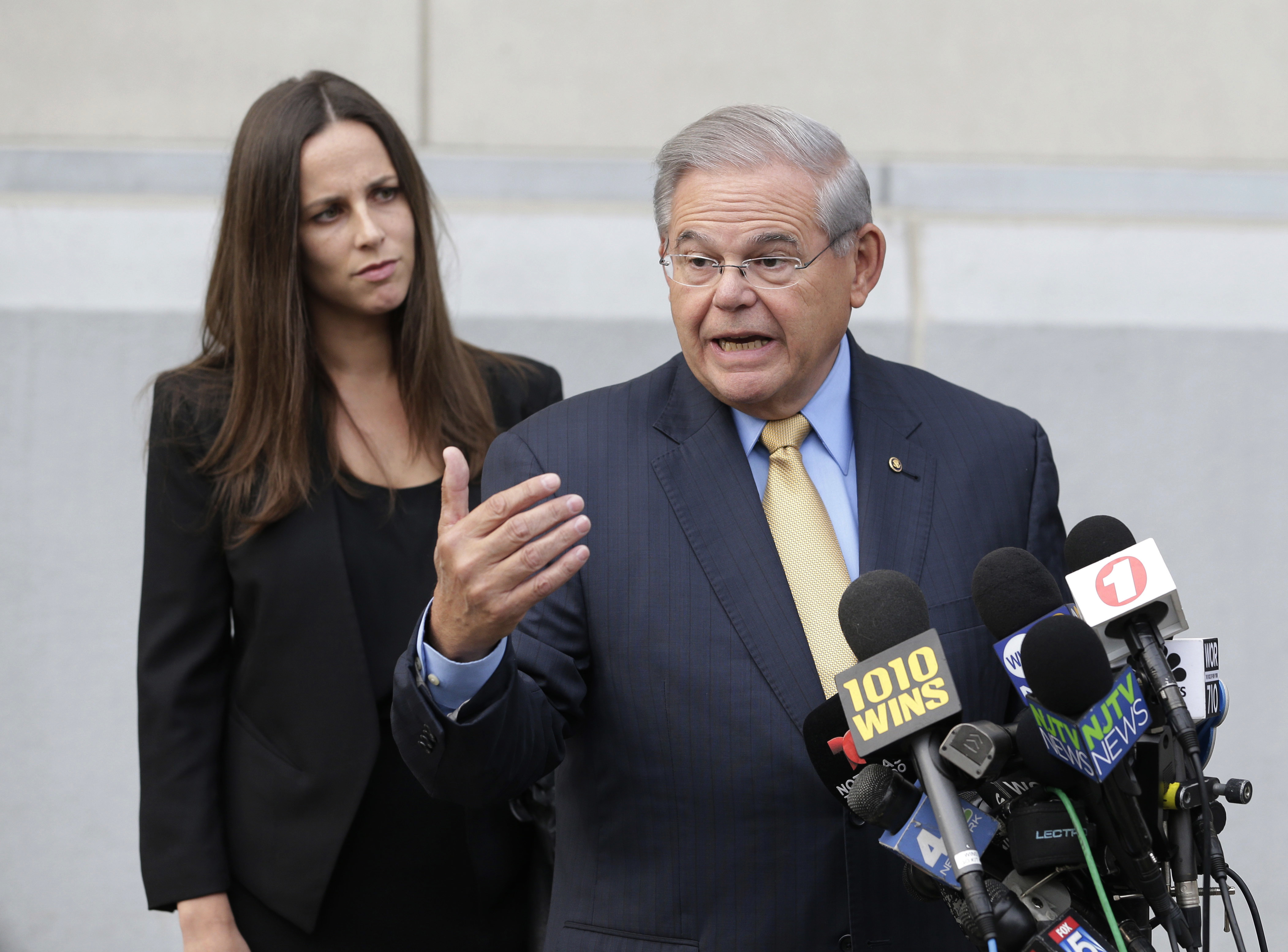 The Latest: Meaning of 'constituent' argued in Menendez case