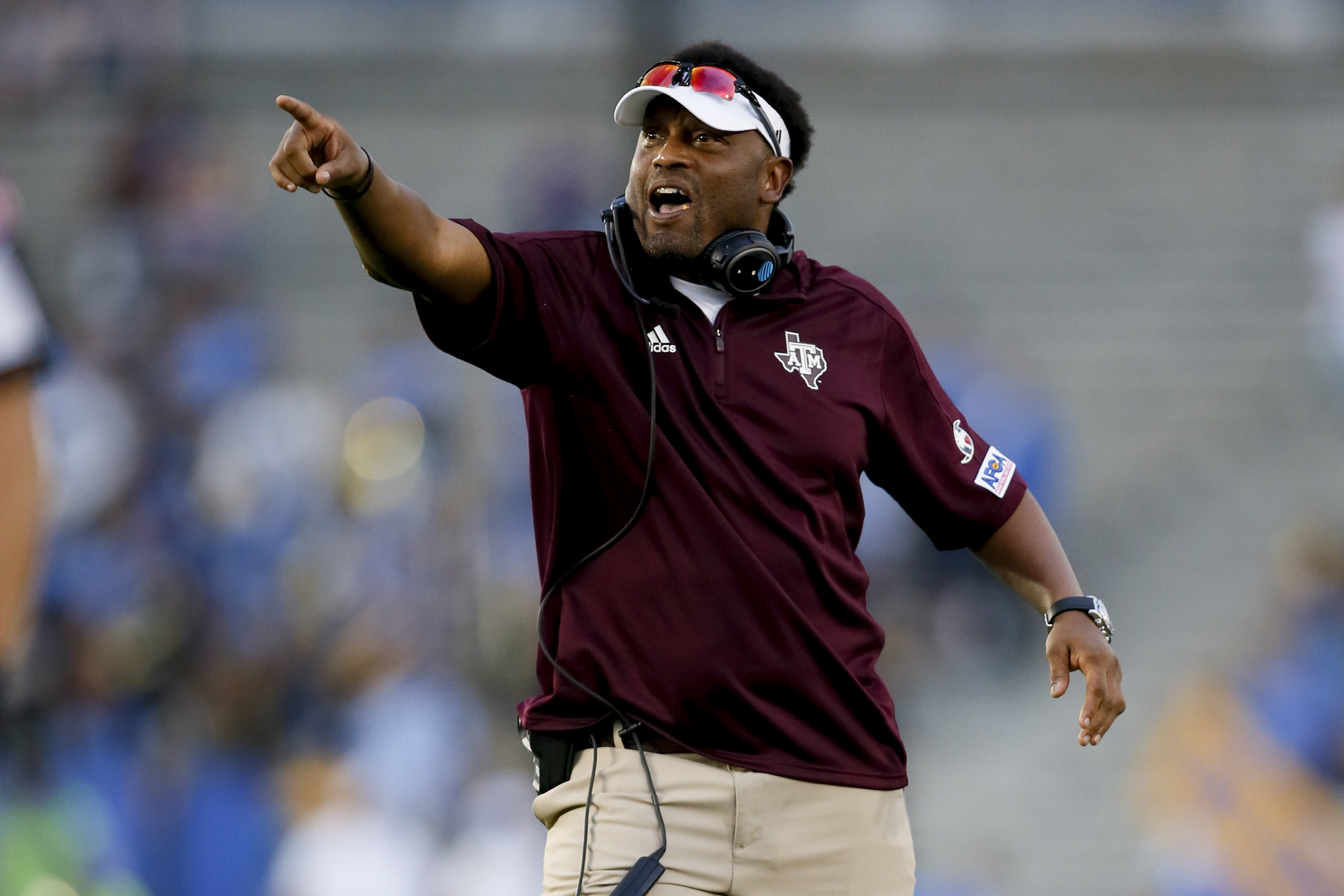 A&M coach Sumlin receives racist and threatening letter