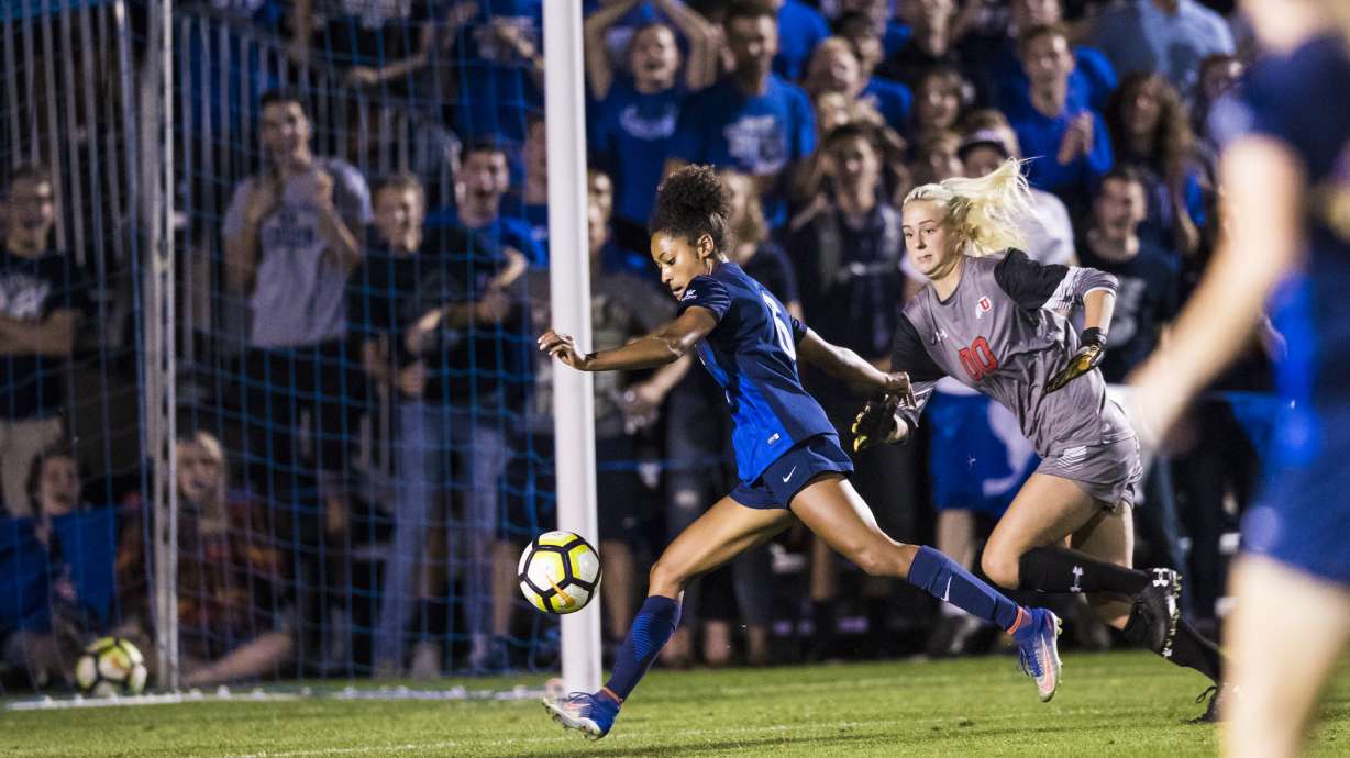 Gomes' goal gives BYU 1-1 home draw with No. 21 Utah in rivalry match