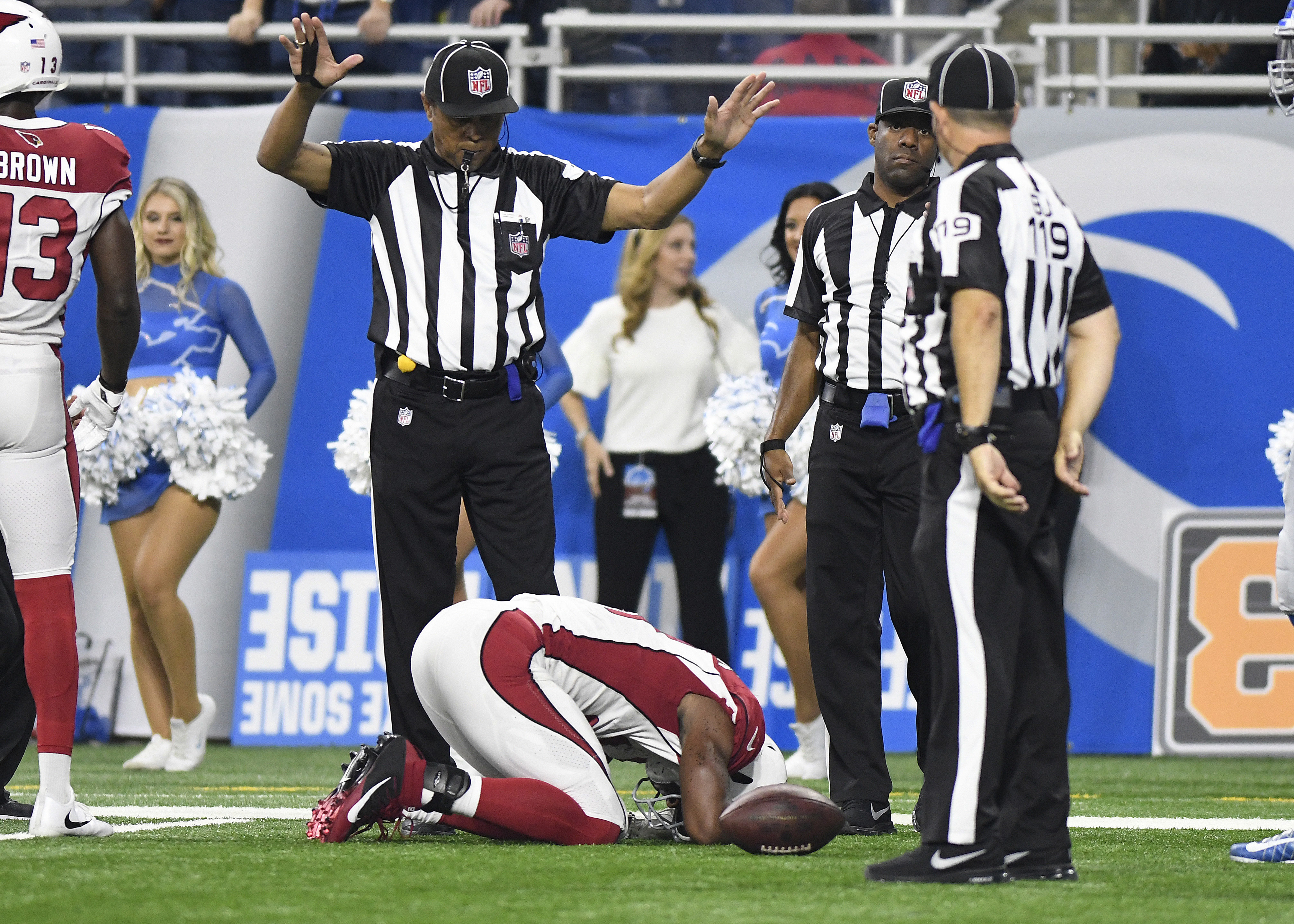 Cardinals lose star RB David Johnson to dislocated wrist