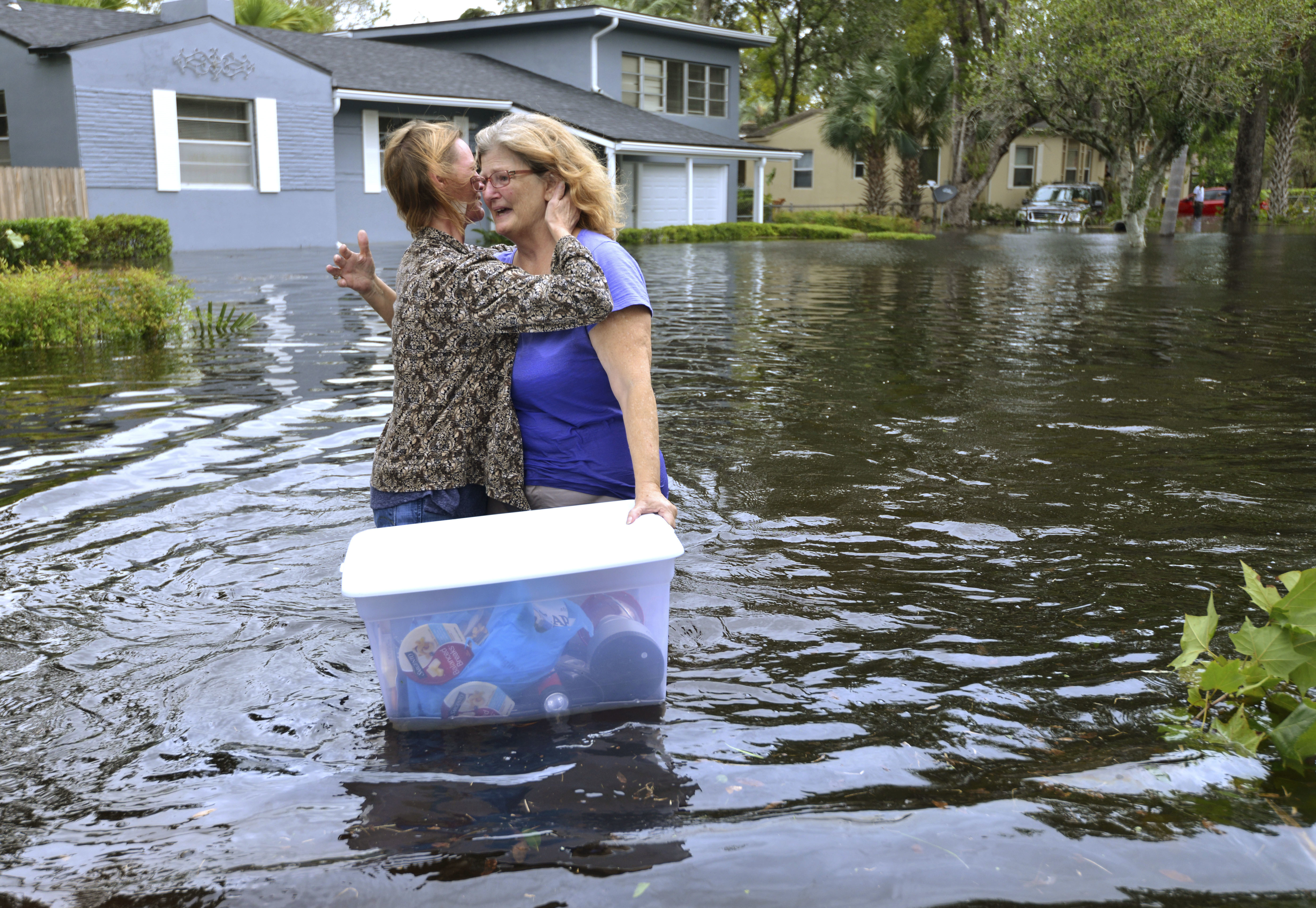 Irma's girth and path made for a bizarre Florida storm surge