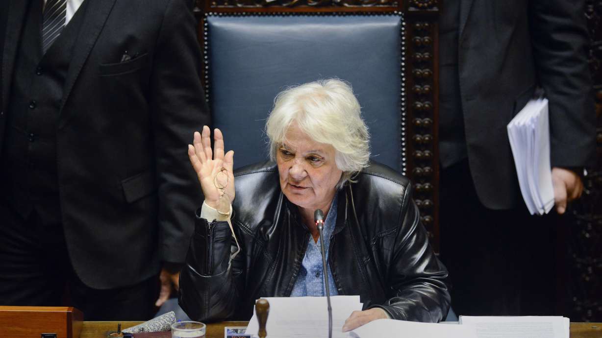 Mujica's wife assumes vice presidency in Uruguay