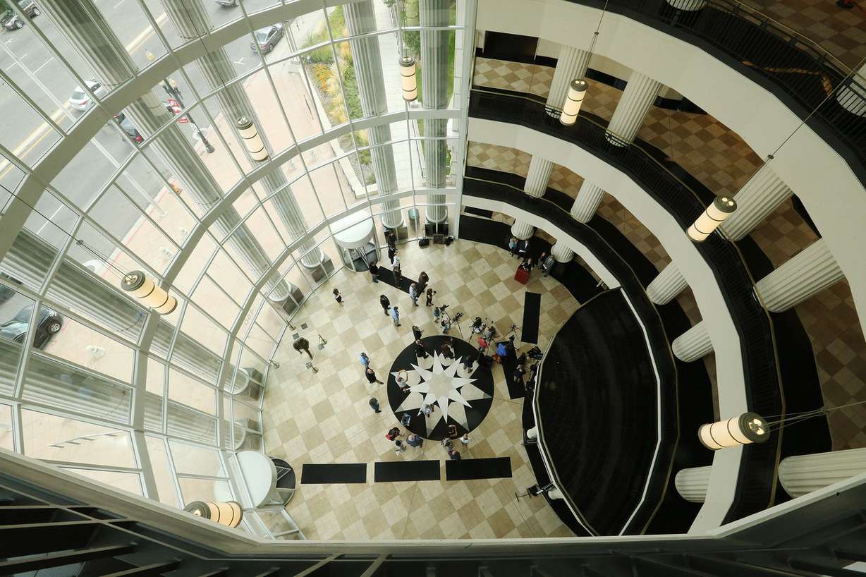 Lt. Gov. Spencer Cox speaks during a press conference regarding arrests in Operation Rio Grande and the initiative for the new specialty court in Salt Lake City. (Photo: Jeffrey D. Allred, KSL)