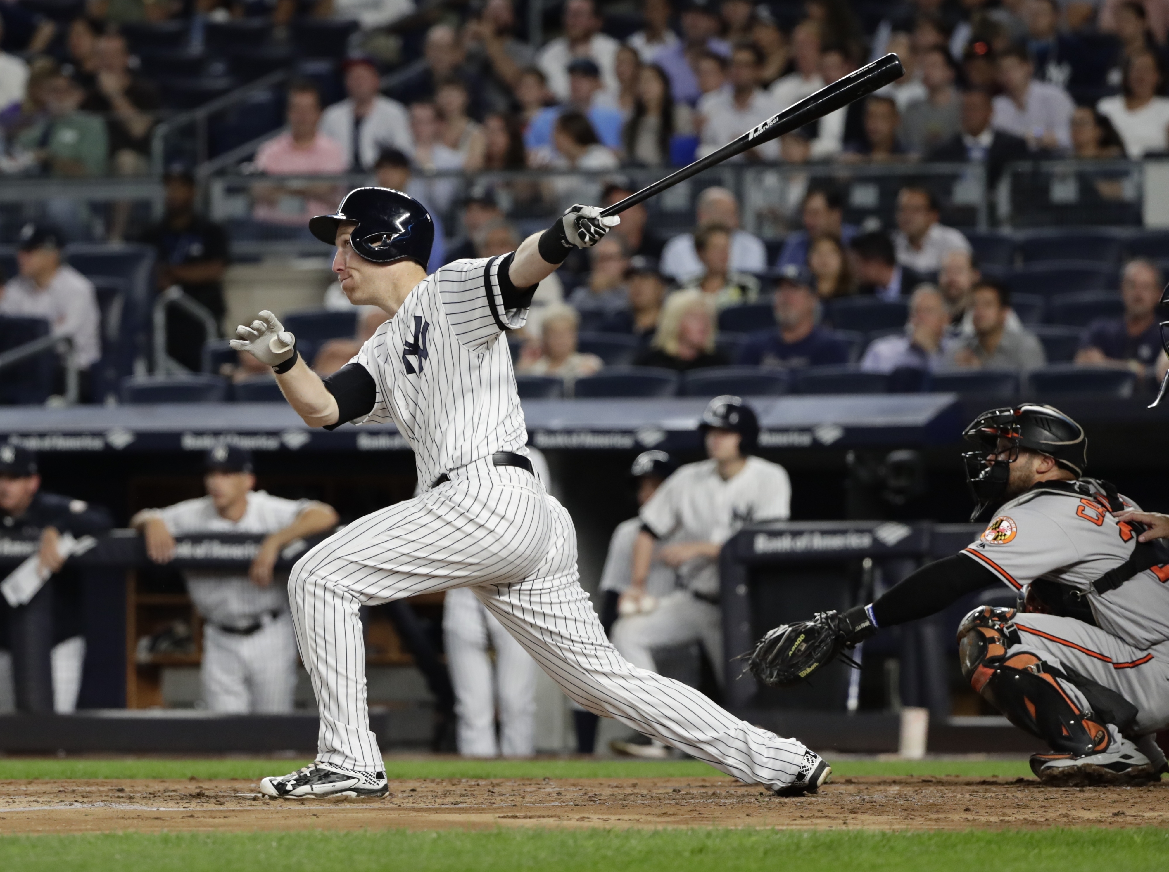 Thumbs down a sign of success for Todd Frazier, Yankees