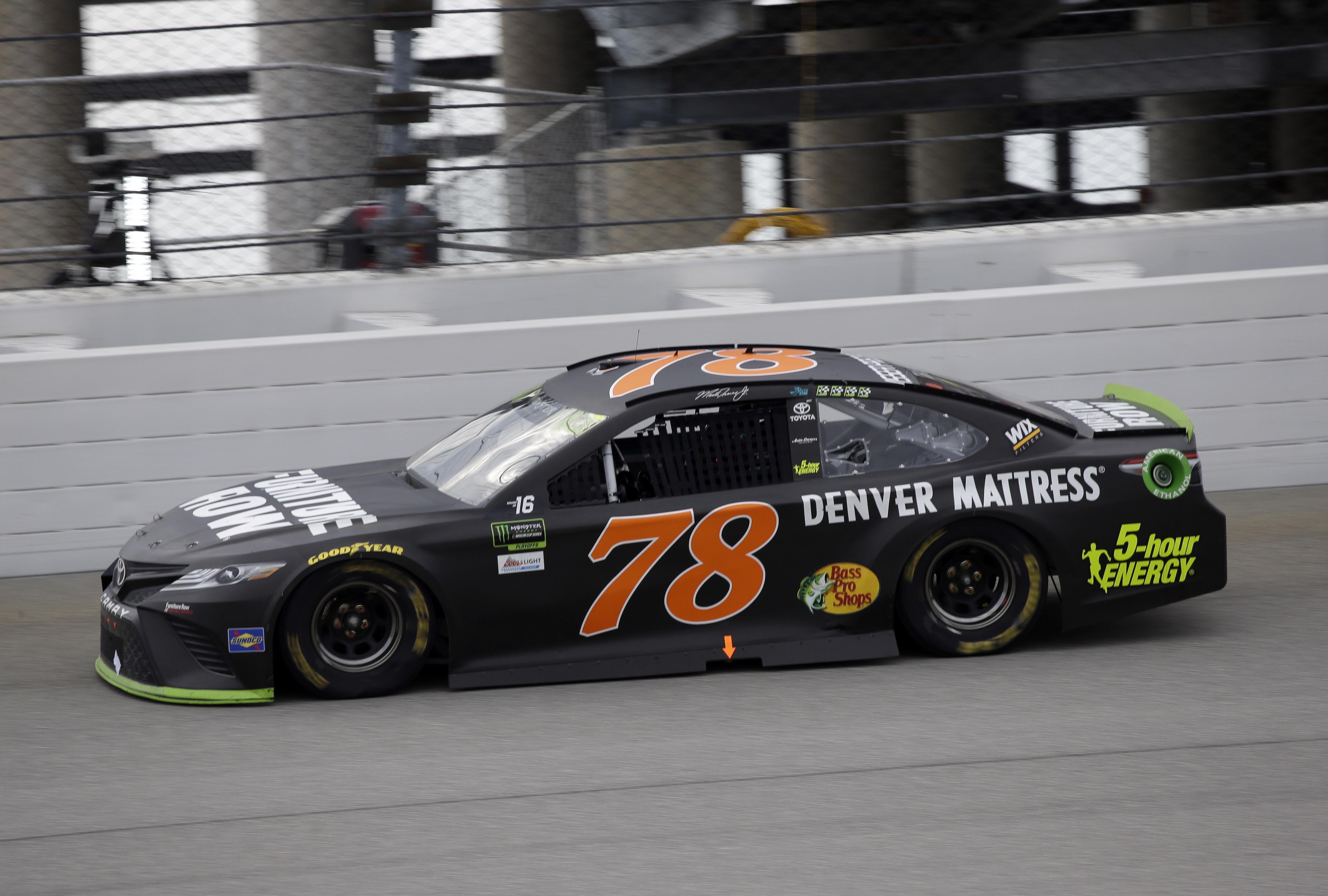 Truex opens NASCAR's playoffs with win at Chicagoland