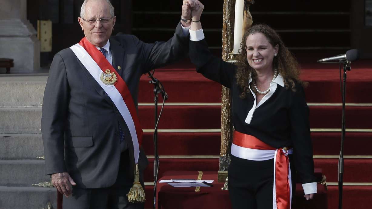 Peru's leader names new prime minister as he reforms Cabinet