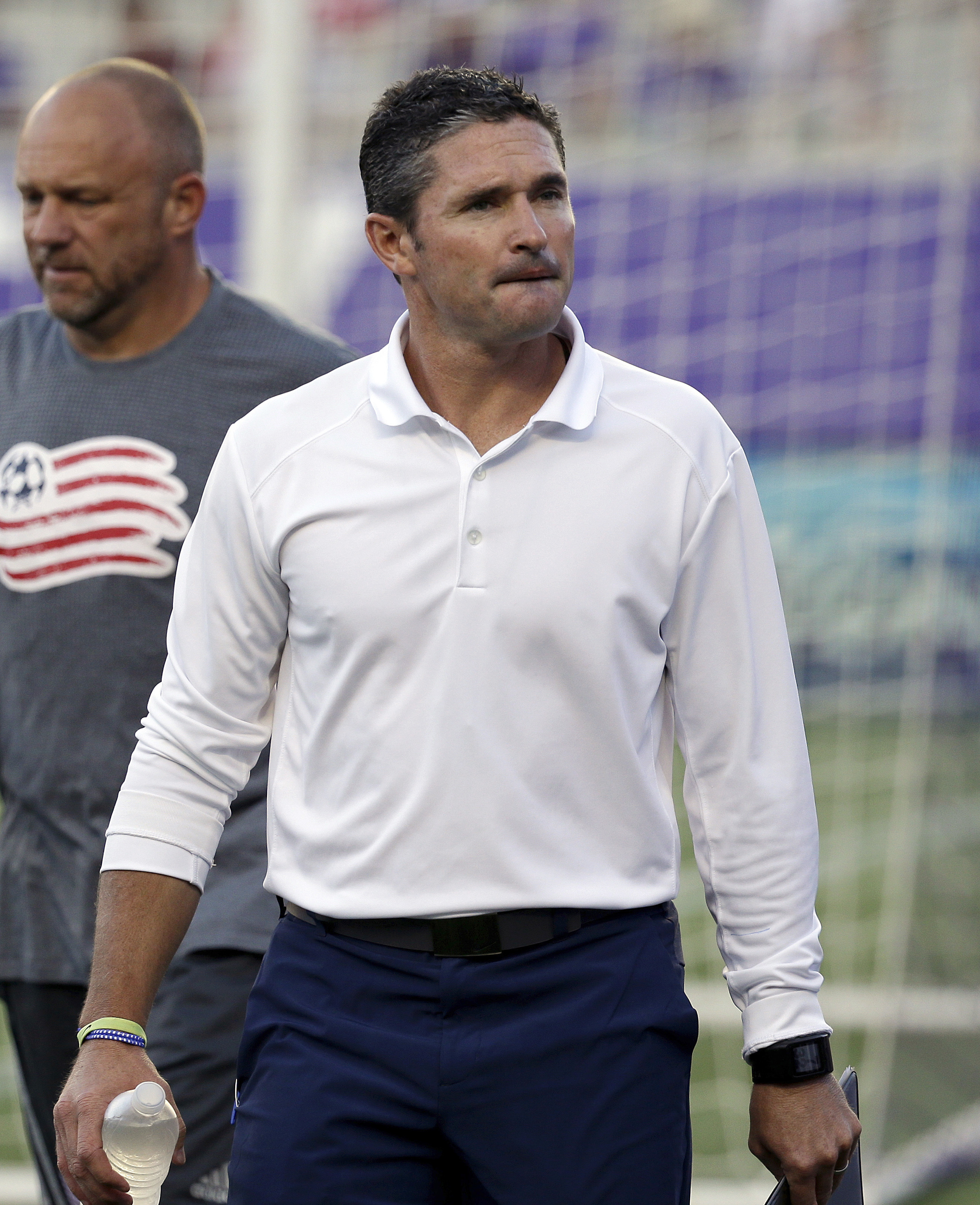 New England Revolution fire coach Jay Heaps