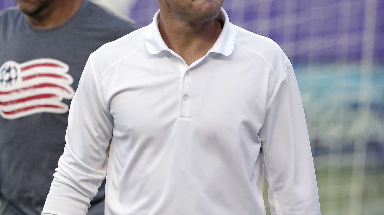 New England Revolution fire coach Jay Heaps