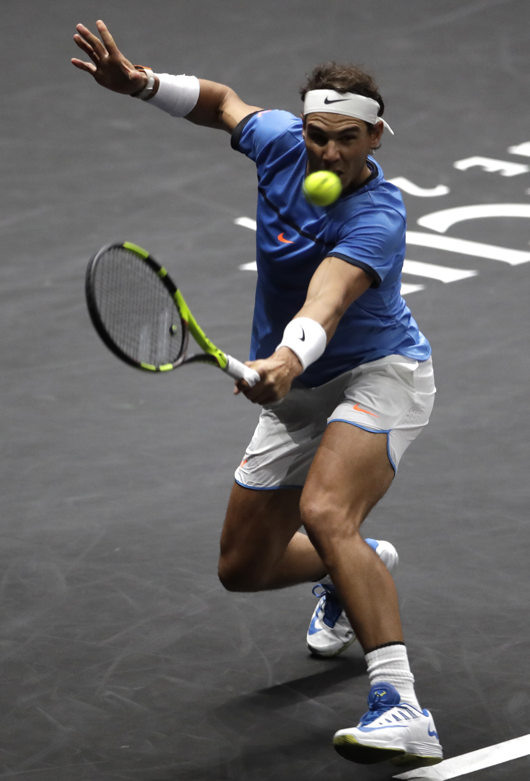 Federer beats Kyrgios as Europe wins 1st Laver Cup
