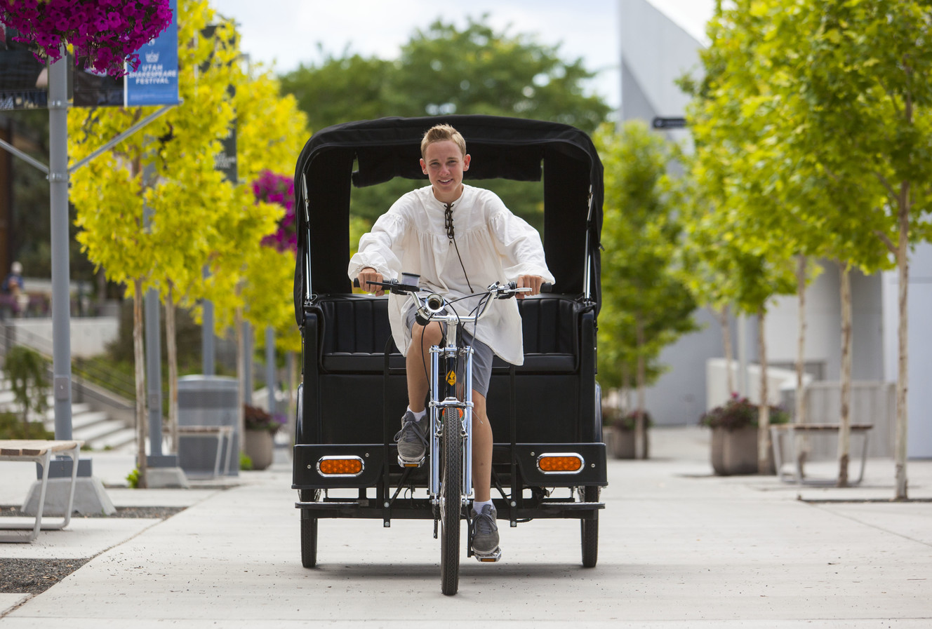 Pedaling ahead: Cedar City teen launches rickshaw company