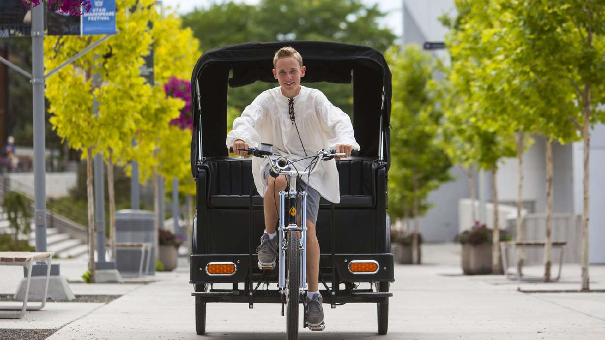 Pedaling ahead: Cedar City teen launches rickshaw company
