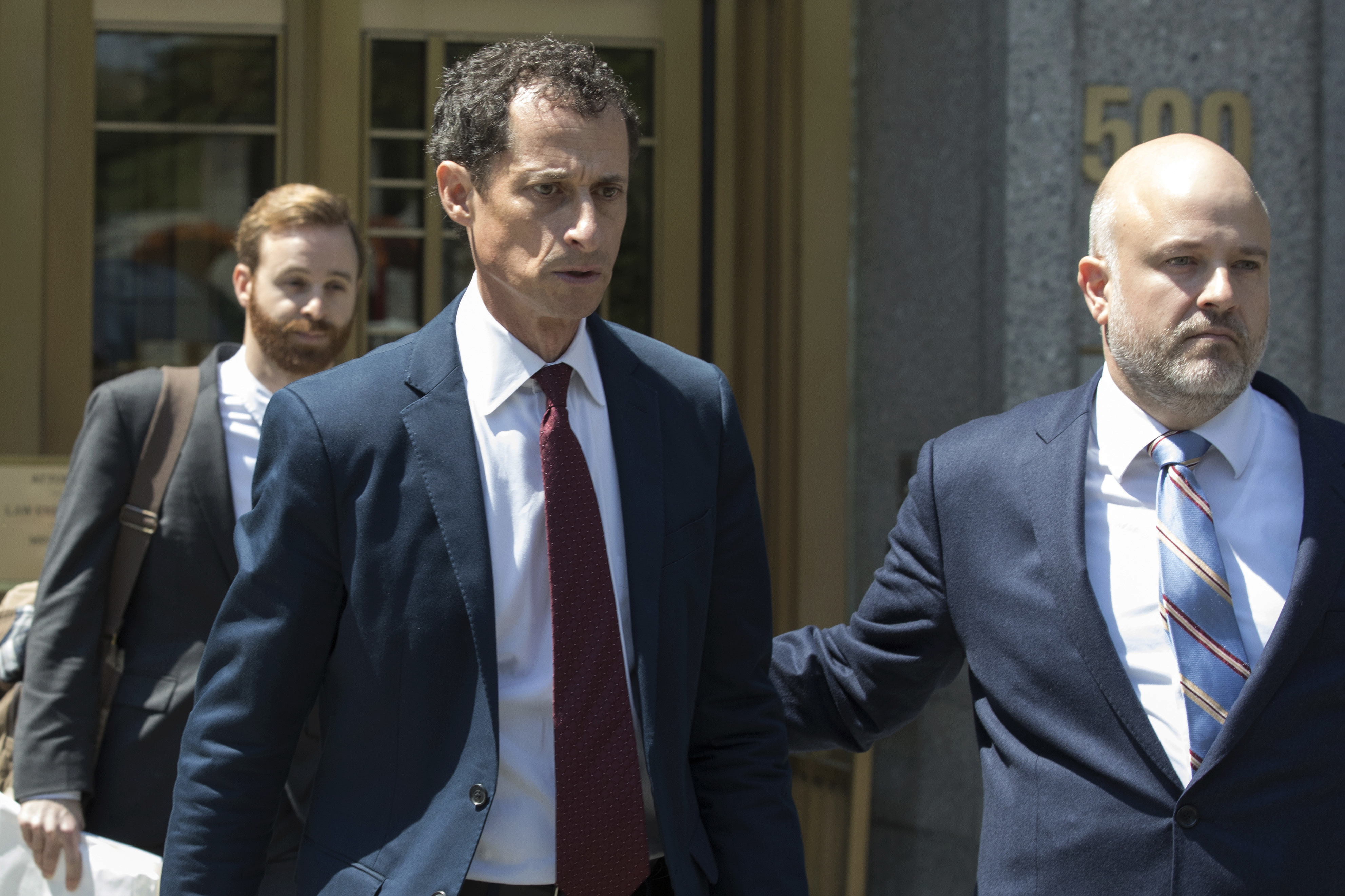 'Rock bottom': Weiner gets 21 months in prison for sexting