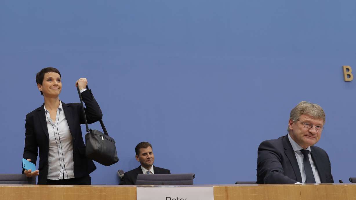 German nationalists' triumph rooted in eastern discontent