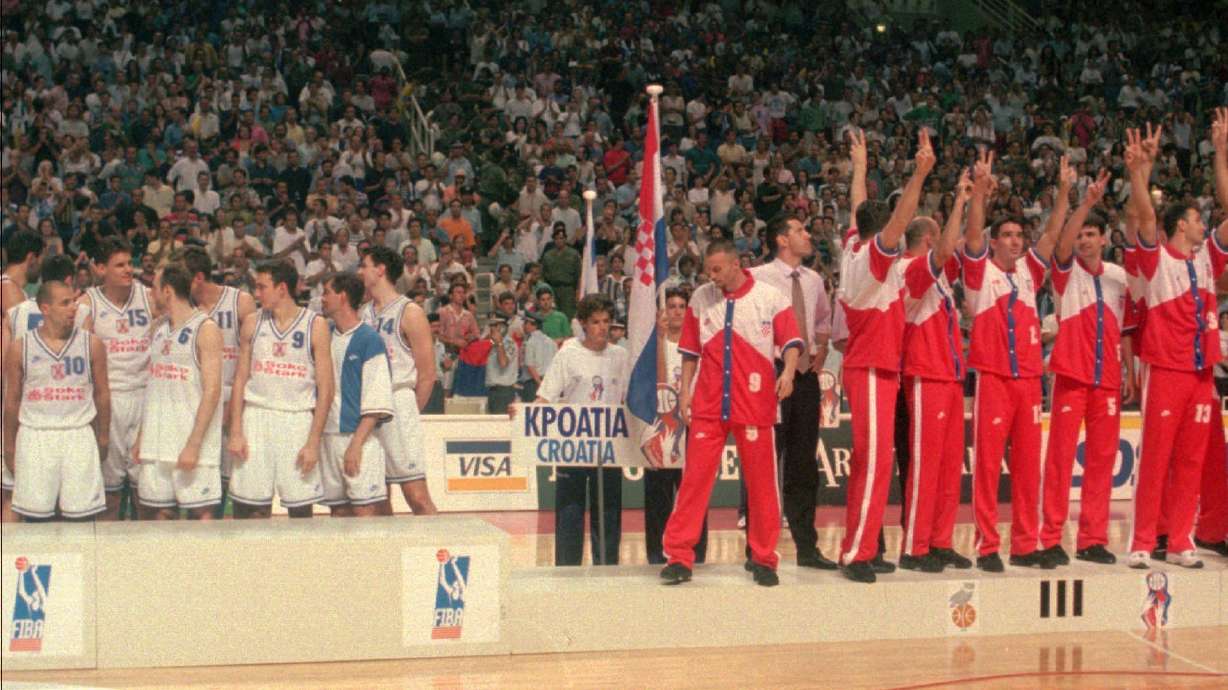 Around the world, flags and anthems can divide nations