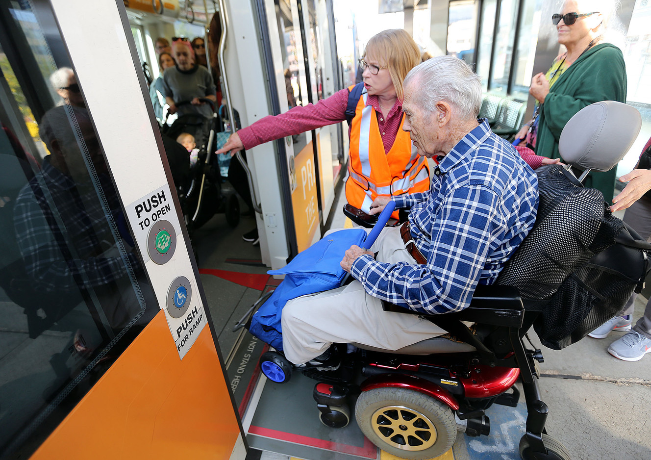 Senior citizens find more freedom on public transit with help from grant