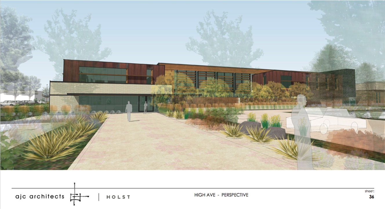 A rendering by AJC Architects of the homeless resource center planned for 275 W. High Ave. in Salt Lake City. (Photo: Shelter the Homeless Inc.)